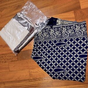 2 unique Indian shawls / wraps.  Brand new.